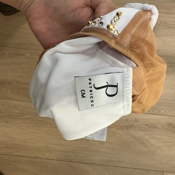 Semi-custom Patrick J, with Bronze/gold Swarovski crystals. Two piece lyrical. - Picture 3 of 4